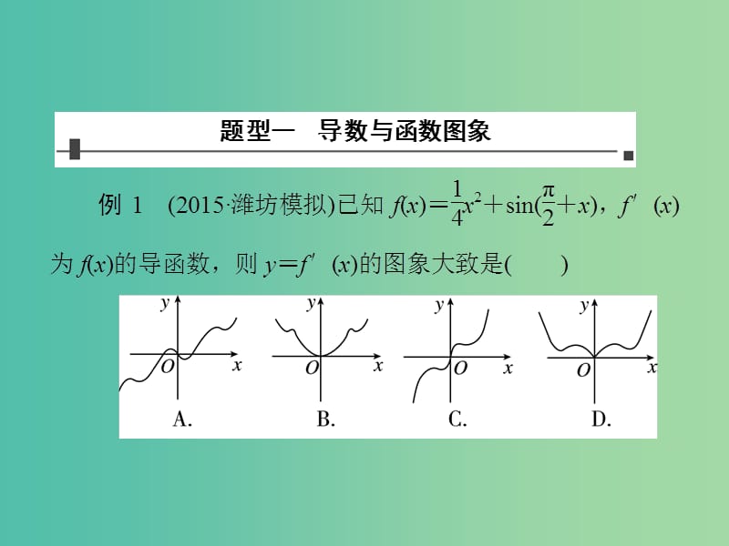 高考数学 常见题型 导数的综合运用课件.ppt_第2页