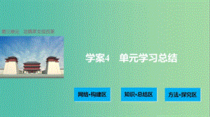 高中历史 第三单元 北魏孝文帝改革 4 单元学习总结课件 新人教版选修1.ppt