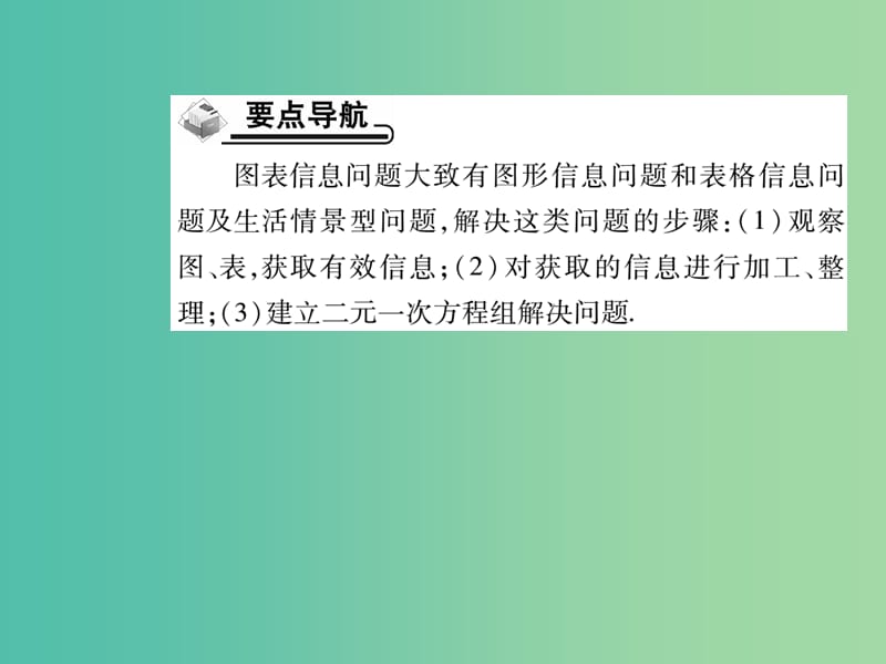 七年级数学下册 8.3 图表信息问题（第3课时）课件 （新版）新人教版.ppt_第2页