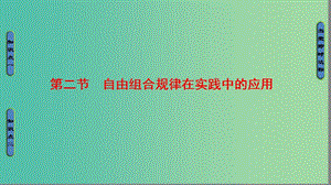 高中生物第2單元遺傳的基本定律第2章基因的自由組合規(guī)律第2節(jié)自由組合規(guī)律在實(shí)踐中的應(yīng)用課件中圖版.ppt