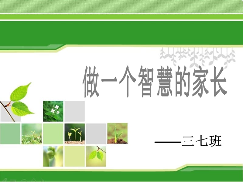 做一个智慧的家长.ppt_第1页