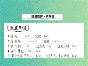 中考英語總復(fù)習(xí) 第8課時 八下 Unit 1-2課件.ppt