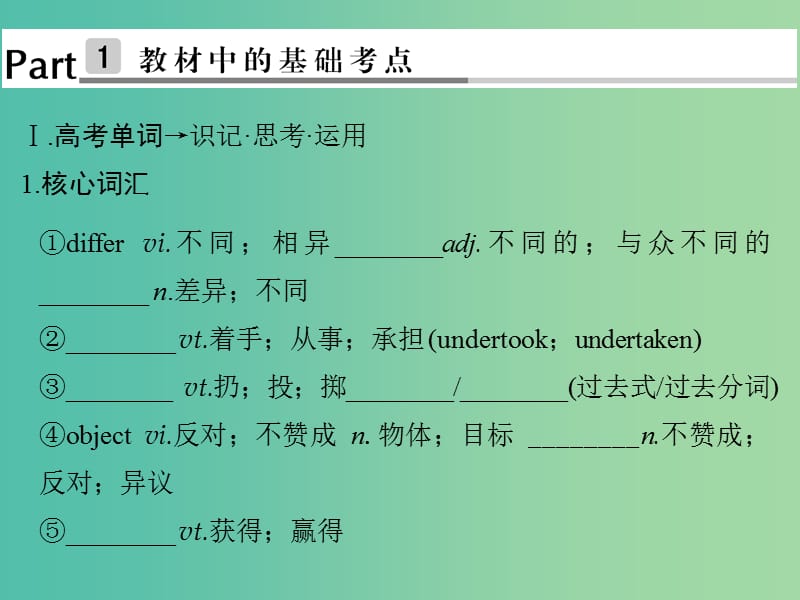 高考英语大一轮复习第1部分基础知识考点Unit2Cloning课件新人教版.ppt_第2页