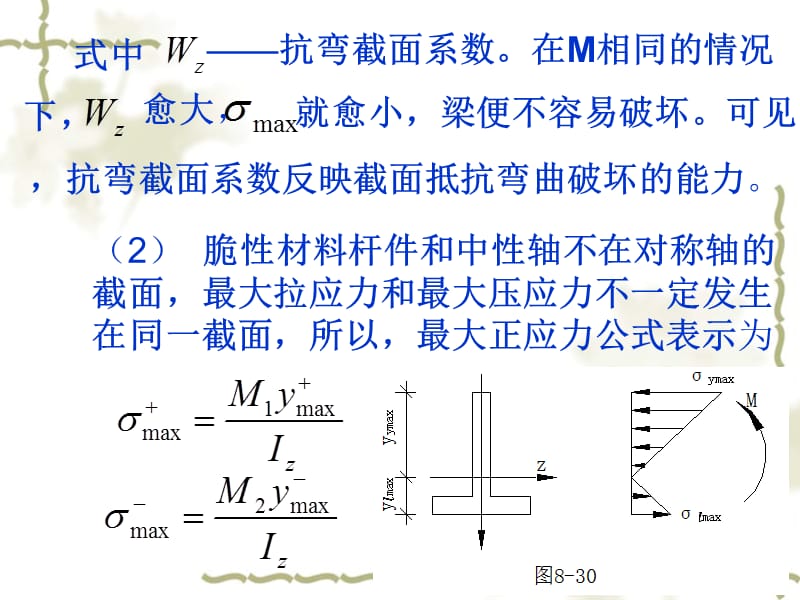 弯曲杆件正应力计算公式.ppt_第3页