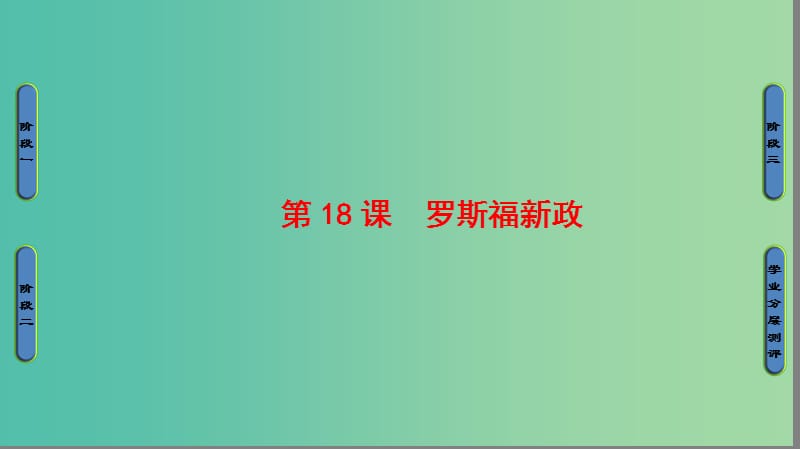 高中历史第6单元世界资本主义经济政策的调整第18课罗斯福新政课件新人教版.ppt_第1页