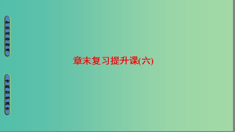 高中生物 第6章 蛋白质和DNA技术章末复习提升课课件 中图版选修1.ppt_第1页