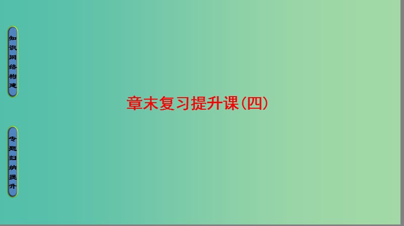 高中生物第4章植物有效成分的提取章末复习提升课课件中图版.ppt_第1页