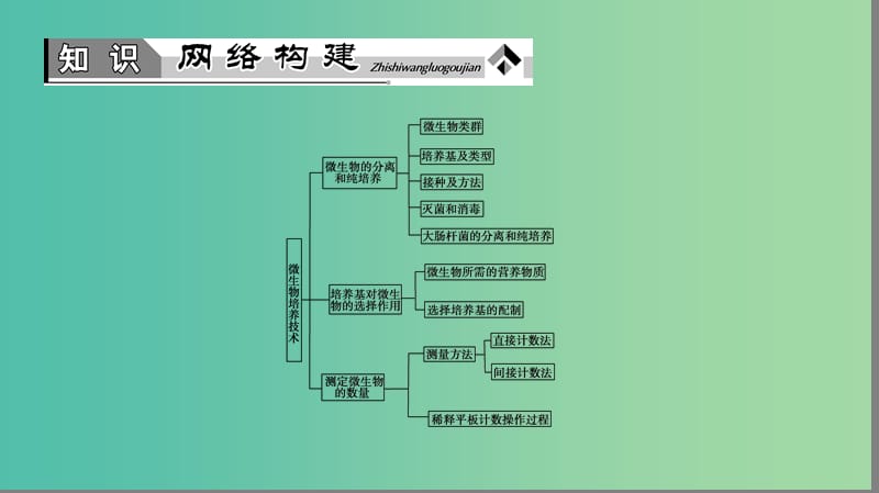 高中生物 第1章 微生物培养技术章末复习提升课课件 中图版选修1.ppt_第2页