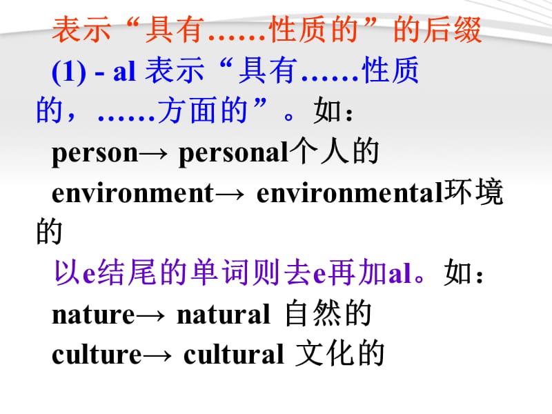 构成形容词的常见后缀.ppt_第2页