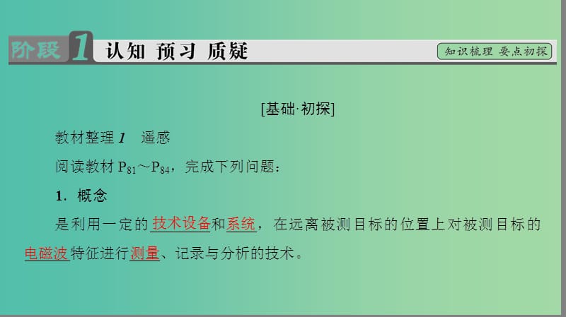 高中地理第三章地理信息技术的应用第2节遥感技术的应用课件中图版.ppt_第3页