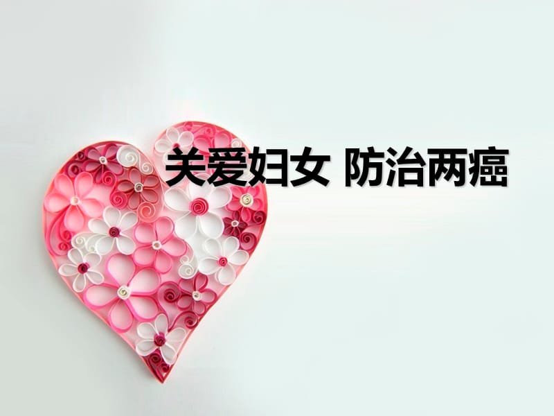 关爱妇女防治两癌讲座课件.ppt_第1页