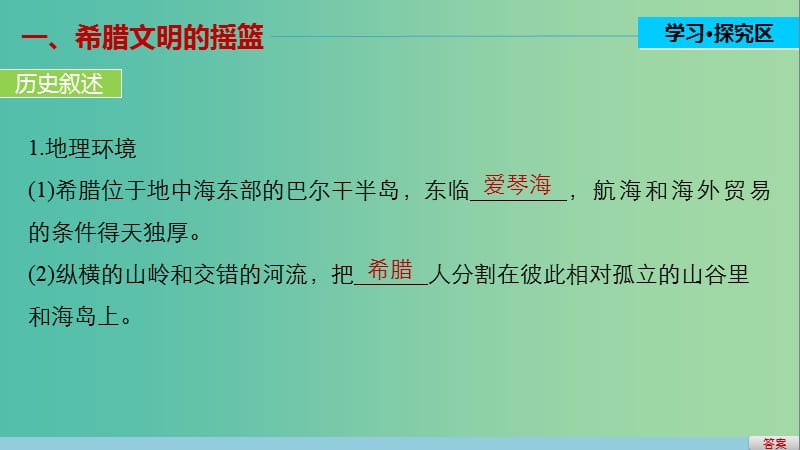 高中历史 第二单元 古代希腊罗马的政治制度 6 古代希腊民主政治课件 新人教版必修1.ppt_第3页