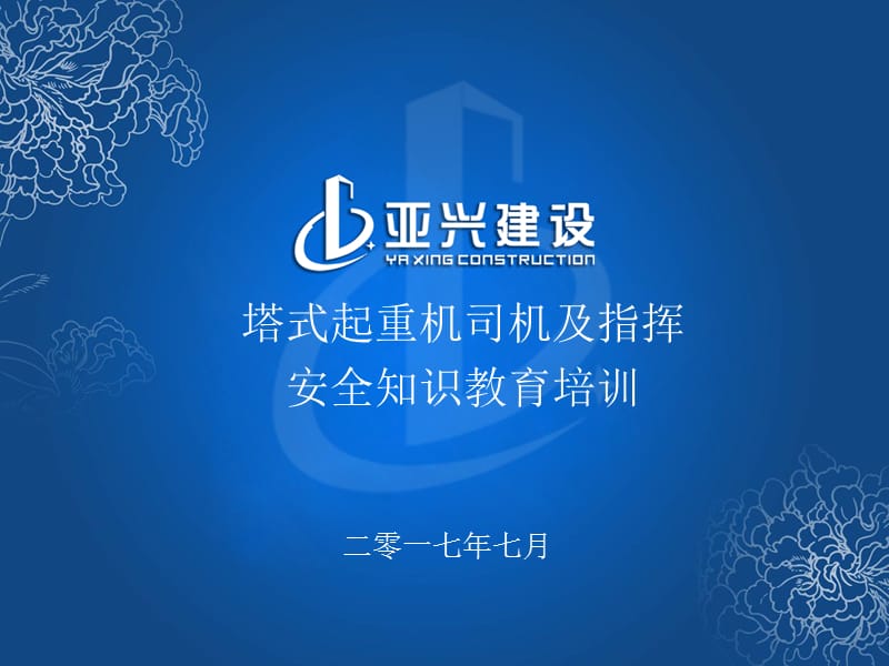 塔吊司机信号指挥工安全培训.ppt_第1页