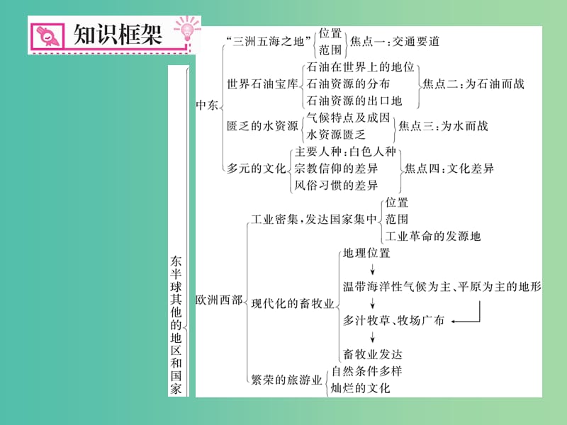 七年级地理下册 专题复习三 东半球的其他的地区和国家课件 新人教版.ppt_第2页