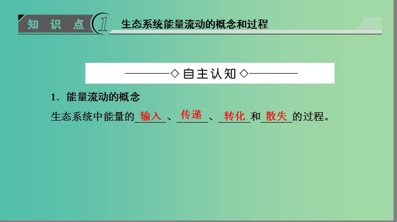 高中生物第4章生态系统的稳态第2节生态系统的稳态第1课时生态系统中的能量流动课件苏教版.ppt_第3页