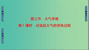 高中地理 第二章 自然環(huán)境中的物質(zhì)運動和能量交換 第三節(jié) 大氣環(huán)境第1課時課件 湘教版必修1.ppt