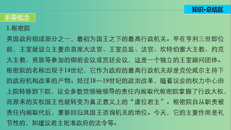 高中历史第四单元构建资产阶级代议制的政治框架4单元学习总结课件新人教版.ppt_第3页