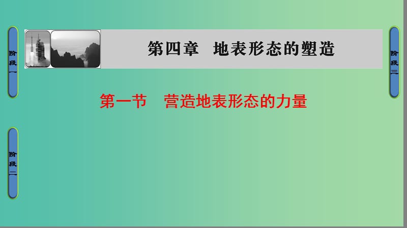 高中地理 第4章 地表形态的塑造 第1节 营造地表形态的力量课件 新人教版必修1.ppt_第1页