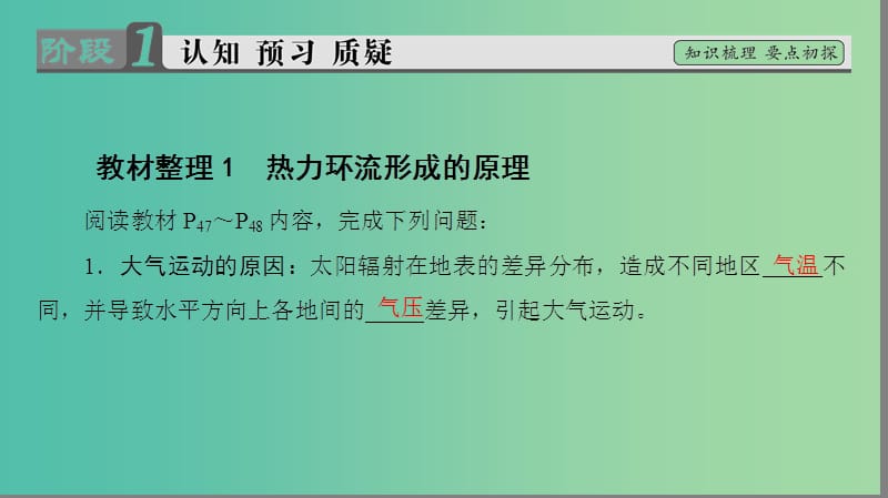 高中地理 第二章 自然环境中的物质运动和能量交换 第三节 大气环境第2课时课件 湘教版必修1.ppt_第3页