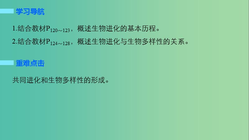 高中生物 5.2 生物进化和生物多样性课件 苏教版必修2.ppt_第2页