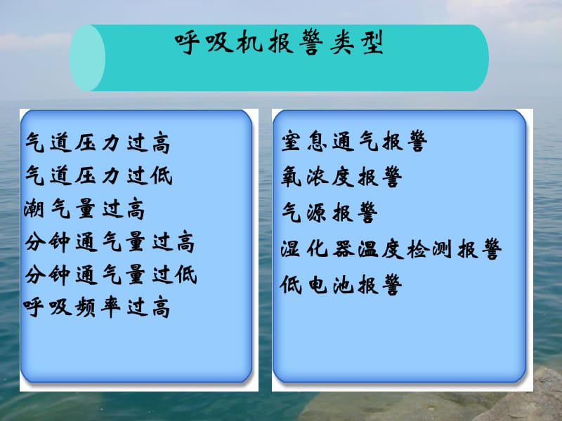 机械通气-常见呼吸机报警原因及处理.ppt_第3页