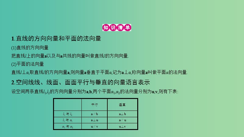 高考数学一轮复习 第七章 立体几何 第七节 空间角与距离的求解课件 理.ppt_第3页