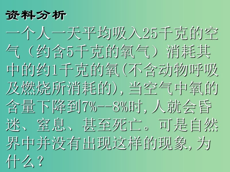 七年级生物上册 3.5 绿色植物与生物圈中的碳氧平衡课件 （新版）新人教版.ppt_第1页