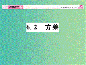 七年級數(shù)學(xué)下冊 第6章 數(shù)據(jù)的分析 6.2 方差課件 （新版）湘教版.ppt