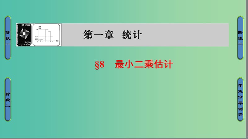 高中数学 第1章 统计 8 最小二乘估计课件 北师大版必修3.ppt_第1页