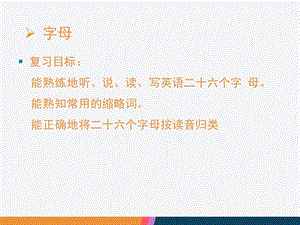 小学英语26个英文字母学习知识点汇总.ppt