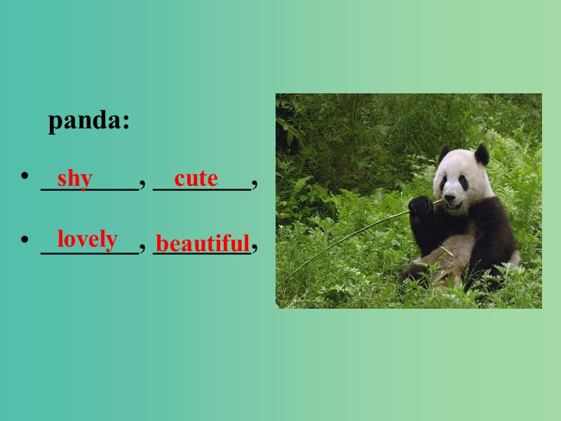 七年级英语下册 Unit 5 Why do you like pandas Section B 2课件 （新版）人教新目标版.ppt_第3页