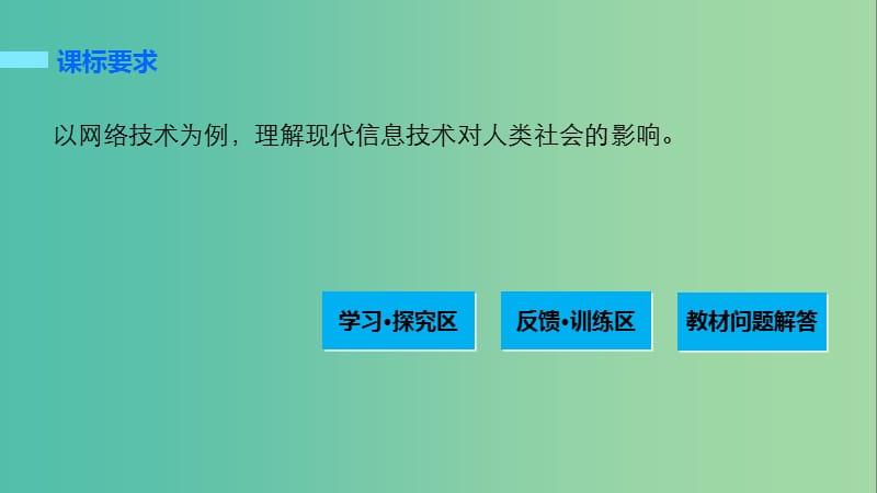 高中历史 第六单元 现代世界的科技与文化 30 改变世界的高新科技课件 岳麓版必修3.ppt_第2页