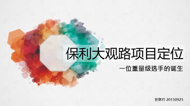 广州保利小新塘项目定位报告.ppt_第1页