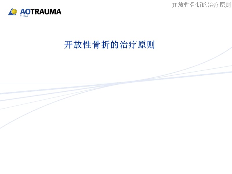 开放性骨折的治疗原则.ppt_第1页