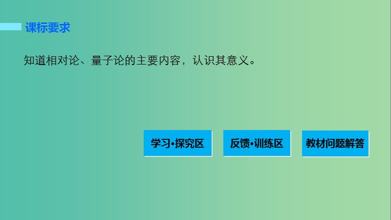 高中历史 第六单元 现代世界的科技与文化 29 现代科学革命课件 岳麓版必修3.ppt_第2页