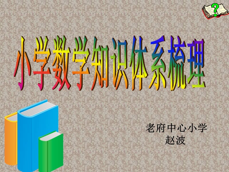 小学数学知识体系梳理.ppt_第1页