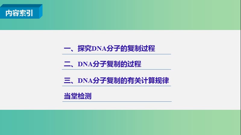 高中生物 第三章 第三节 遗传信息的传递课件 浙科版必修2.ppt_第3页