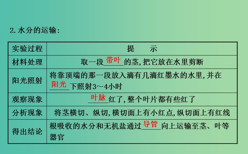 七年级生物上册 3.3 绿色植物与生物圈的水循环课件 新人教版.ppt_第3页