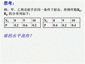 離散型隨機(jī)變量的均值和方差.ppt