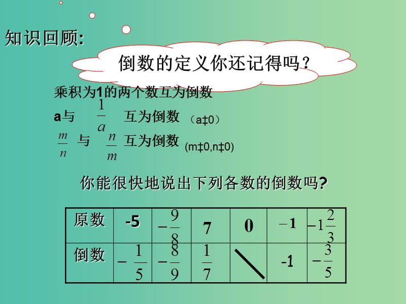 七年级数学上册 1.4.2有理数的除法课件1 （新版）新人教版.ppt_第2页