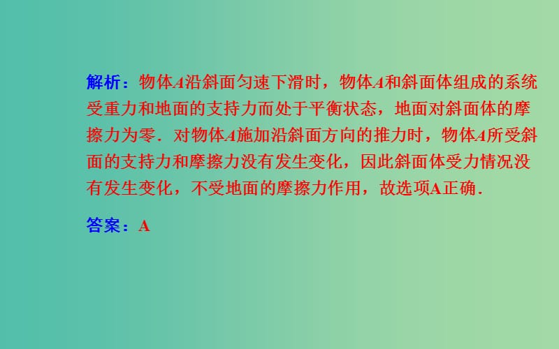 高考物理二轮复习 专题1 第1课 力与物体的平衡课件.ppt_第3页