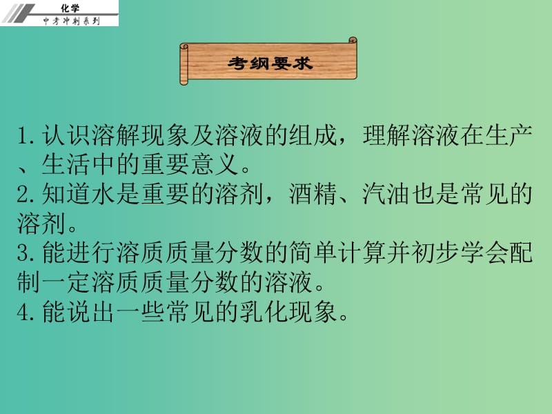 中考化学总复习 第十二章 溶液 溶液的浓度（课堂本）课件.ppt_第2页