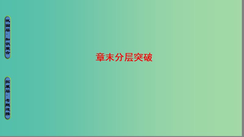 高中地理第6章人类与地理环境的协调发展章末分层突破课件新人教版.ppt_第1页