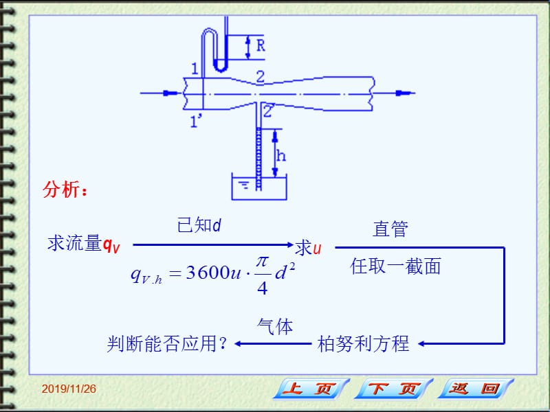 伯努利方程的应用(例题).ppt_第2页