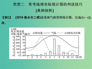 高考地理二輪復(fù)習(xí) 第一部分 技能培養(yǎng) 技能三 類型二 ?？嫉乩碜鴺?biāo)統(tǒng)計圖的判讀技巧課件.ppt