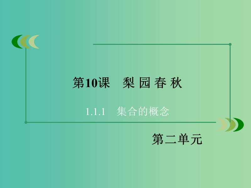 高中历史 第二单元 中国古代文艺长廊 第10课 梨园春秋课件 岳麓版必修3.ppt_第3页