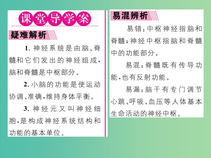 七年级生物下册 第六章 第二节 神经系统的组成课堂课件 新人教版.ppt_第2页