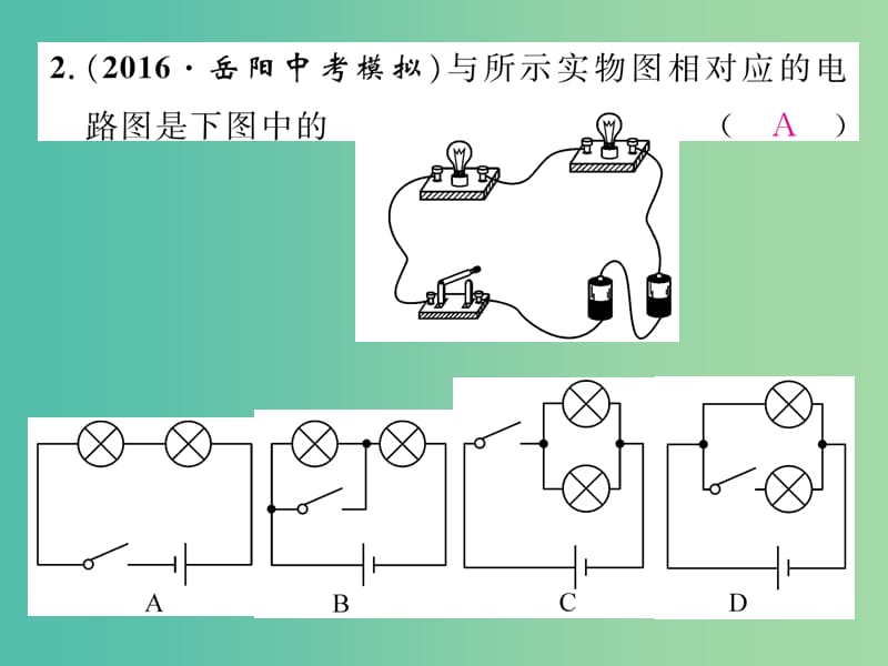 九年级物理下册 专题一 电路的认识与连接课件 （新版）教科版.ppt_第3页