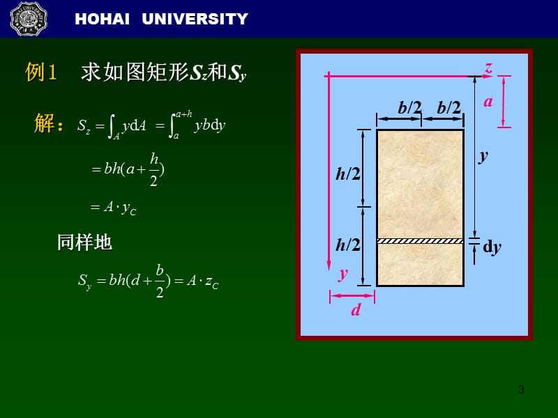 截面的几何性质面积矩惯性矩惯性积平行移轴公式.ppt_第3页