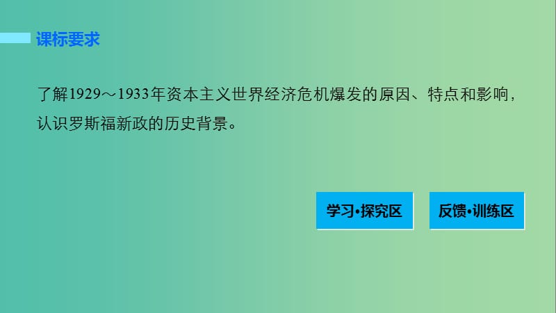 高中历史 专题六 罗斯福新政与当代资本主义 1“自由放任”的美国课件 人民版必修2.ppt_第2页